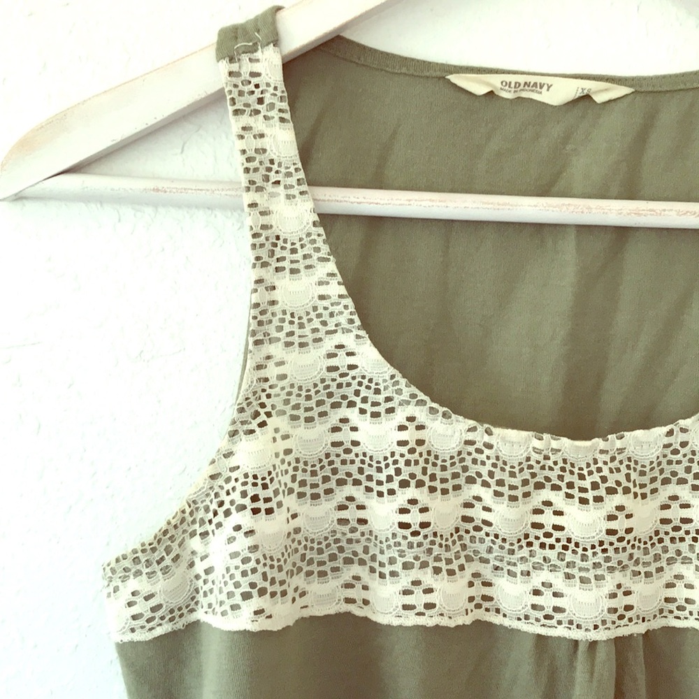 Lace Detail Tank Top